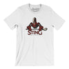 Arizona Sting Lacrosse Men/Unisex T-Shirt-White-Allegiant Goods Co. Vintage Sports Apparel