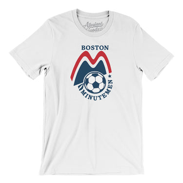 Boston Minutemen Soccer Men/Unisex T-Shirt-Allegiant Goods Co. Vintage Sports Apparel