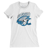 Nashville Ice Flyers Hockey Women's T-Shirt-Allegiant Goods Co. Vintage Sports Apparel