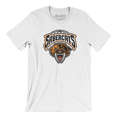 Tacoma Sabercats Hockey Men/Unisex T-Shirt-Allegiant Goods Co. Vintage Sports Apparel