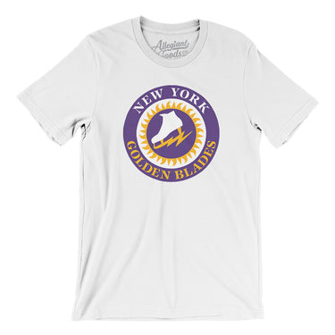 New York Golden Blades Hockey Men/Unisex T-Shirt-Allegiant Goods Co. Vintage Sports Apparel