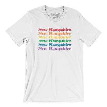 New Hampshire Pride Men/Unisex T-Shirt-Allegiant Goods Co. Vintage Sports Apparel
