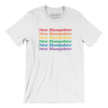 New Hampshire Pride Men/Unisex T-Shirt-Allegiant Goods Co. Vintage Sports Apparel