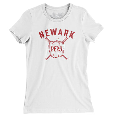 Newark Peps Baseball Women's T-Shirt-Allegiant Goods Co. Vintage Sports Apparel