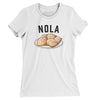 New Orleans Beignets Women's T-Shirt-White-Allegiant Goods Co. Vintage Sports Apparel
