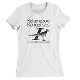 Kalamazoo Kangaroos Soccer Women's T-Shirt-Allegiant Goods Co. Vintage Sports Apparel