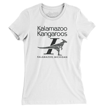 Kalamazoo Kangaroos Soccer Women's T-Shirt-Allegiant Goods Co. Vintage Sports Apparel