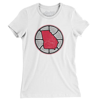 Georgia Basketball Women's T-Shirt-Allegiant Goods Co. Vintage Sports Apparel