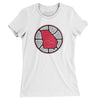 Georgia Basketball Women's T-Shirt-White-Allegiant Goods Co. Vintage Sports Apparel