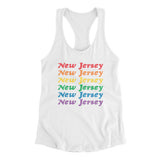 New Jersey Pride Women's Racerback Tank-Allegiant Goods Co. Vintage Sports Apparel