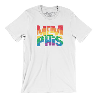 Memphis Tennessee Pride Men/Unisex T-Shirt-Allegiant Goods Co. Vintage Sports Apparel