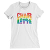 Charlotte North Carolina Pride Women's T-Shirt-White-Allegiant Goods Co. Vintage Sports Apparel