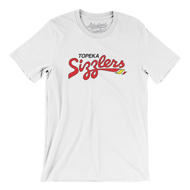 Topeka Sizzlers Basketball Men/Unisex T-Shirt-Allegiant Goods Co. Vintage Sports Apparel
