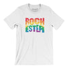 Rochester New York Pride Men/Unisex T-Shirt-White-Allegiant Goods Co. Vintage Sports Apparel