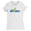 Norfolk Neptunes Football Women's T-Shirt-White-Allegiant Goods Co. Vintage Sports Apparel