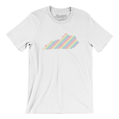 Kentucky Pride State Men/Unisex T-Shirt-White-Allegiant Goods Co. Vintage Sports Apparel