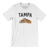 Tampa Cuban Sandwich Men/Unisex T-Shirt-White-Allegiant Goods Co. Vintage Sports Apparel