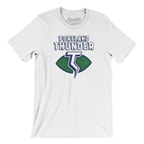 Portland Thunder Football Men/Unisex T-Shirt-Allegiant Goods Co. Vintage Sports Apparel