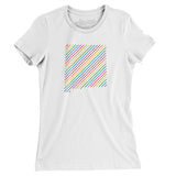 New Mexico Pride State Women's T-Shirt-White-Allegiant Goods Co. Vintage Sports Apparel