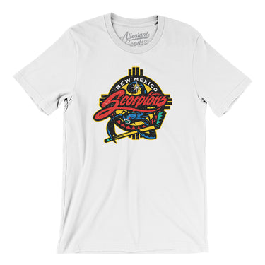 New Mexico Scorpions Hockey Men/Unisex T-Shirt-Allegiant Goods Co. Vintage Sports Apparel