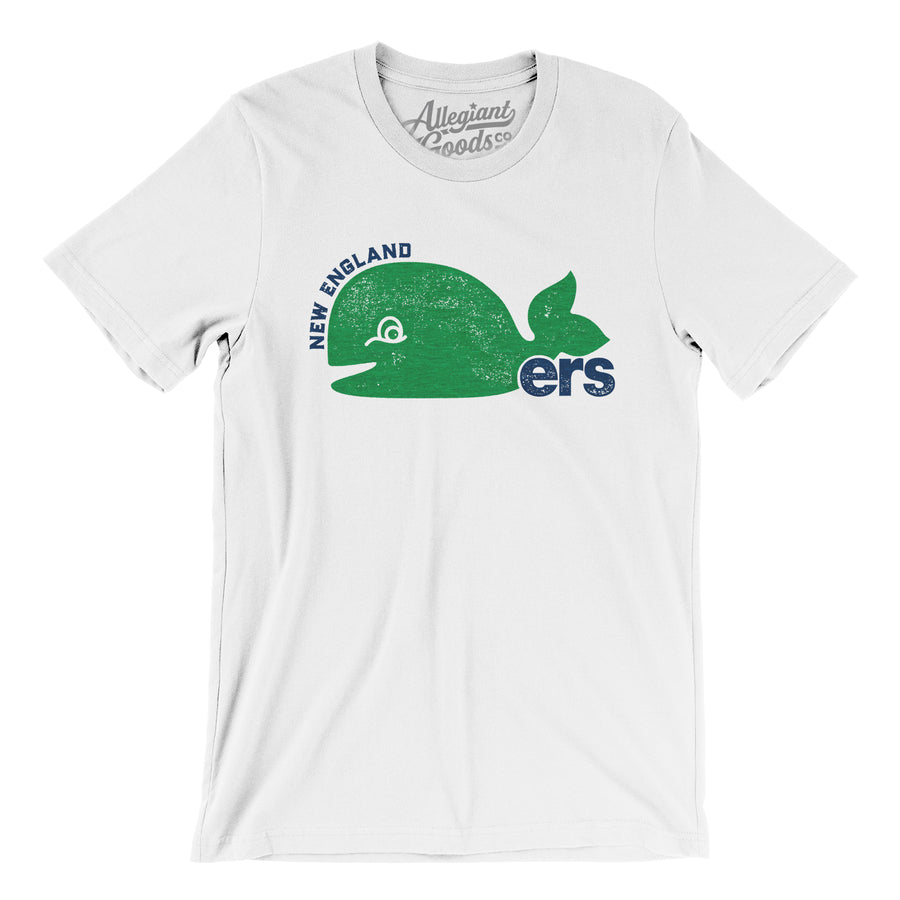 Mtr New England Whalers Hockey Men/Unisex T-Shirt Kelly / XL