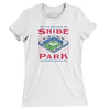 Shibe Park Philadelphia Women's T-Shirt-White-Allegiant Goods Co. Vintage Sports Apparel