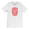 Cleveland Stokers Soccer Men/Unisex T-Shirt-White-Allegiant Goods Co. Vintage Sports Apparel