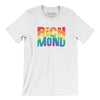 Richmond Virginia Pride Men/Unisex T-Shirt-White-Allegiant Goods Co. Vintage Sports Apparel