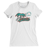 West Palm Tropics Baseball Women's T-Shirt-Allegiant Goods Co. Vintage Sports Apparel