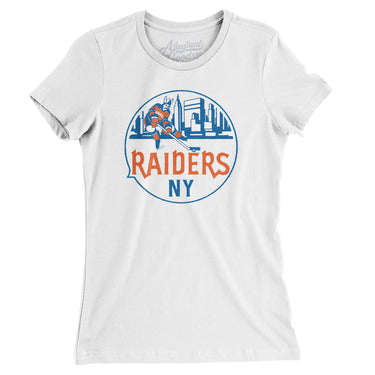 New York Raiders Hockey Women's T-Shirt-Allegiant Goods Co. Vintage Sports Apparel