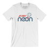 Detroit Neon Soccer Men/Unisex T-Shirt-White-Allegiant Goods Co. Vintage Sports Apparel