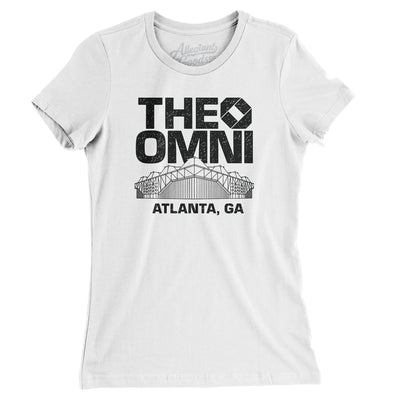 Atlanta Omni Women's T-Shirt-White-Allegiant Goods Co. Vintage Sports Apparel