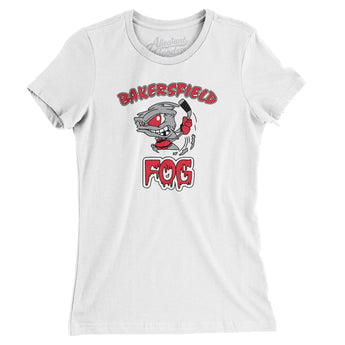 Bakersfield Fog Hockey Women's T-Shirt-Allegiant Goods Co. Vintage Sports Apparel