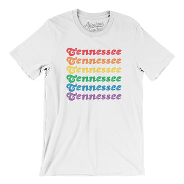 Tennessee Pride Men/Unisex T-Shirt-Allegiant Goods Co. Vintage Sports Apparel