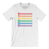 Tennessee Pride Men/Unisex T-Shirt-White-Allegiant Goods Co. Vintage Sports Apparel