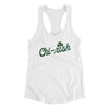 Chi-rish Women's Racerback Tank-White-Allegiant Goods Co. Vintage Sports Apparel