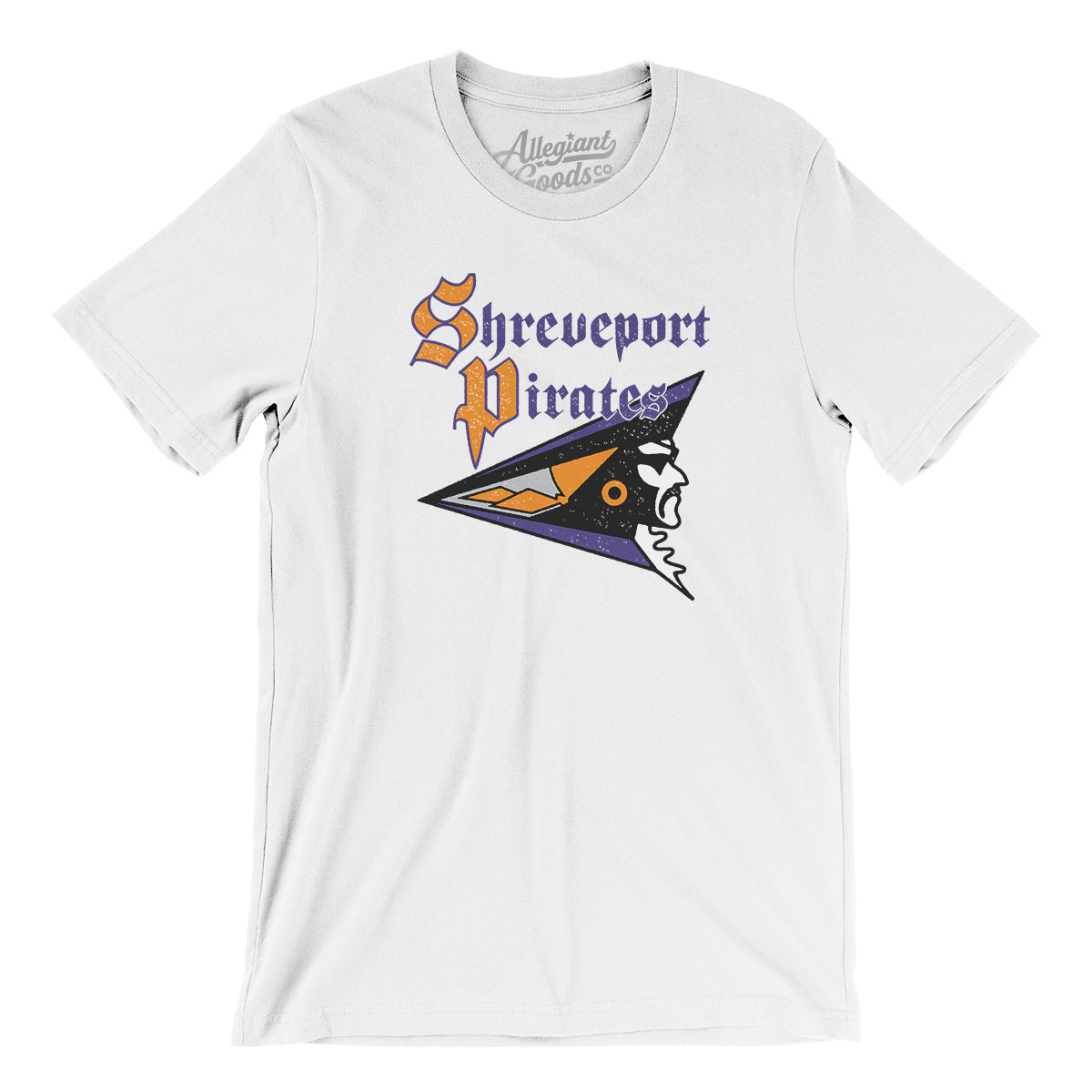Mtr Shreveport Pirates Football Men/Unisex T-Shirt White / 2XL