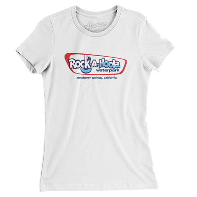 Rock-A-Hoola Water Park Women's T-Shirt-White-Allegiant Goods Co. Vintage Sports Apparel