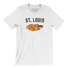 St. Louis Toasted Ravioli Men/Unisex T-Shirt-White-Allegiant Goods Co. Vintage Sports Apparel