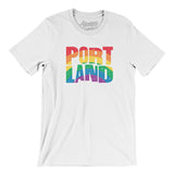 Portland Oregon Pride Men/Unisex T-Shirt-Allegiant Goods Co. Vintage Sports Apparel
