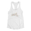 Massachusetts Pride State Women's Racerback Tank-White-Allegiant Goods Co. Vintage Sports Apparel