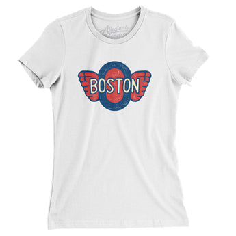 Boston Olympics Hockey Women's T-Shirt-Allegiant Goods Co. Vintage Sports Apparel