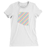 Arizona Pride State Women's T-Shirt-White-Allegiant Goods Co. Vintage Sports Apparel