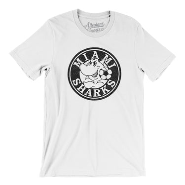 Miami Sharks Soccer Men/Unisex T-Shirt-Allegiant Goods Co. Vintage Sports Apparel