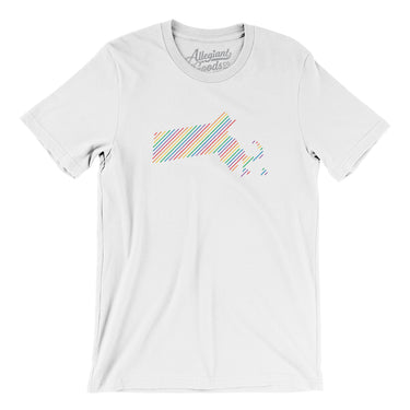 Massachusetts Pride State Men/Unisex T-Shirt-Allegiant Goods Co. Vintage Sports Apparel