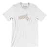 Massachusetts Pride State Men/Unisex T-Shirt-White-Allegiant Goods Co. Vintage Sports Apparel