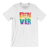 Denver Colorado Pride Men/Unisex T-Shirt-Allegiant Goods Co. Vintage Sports Apparel