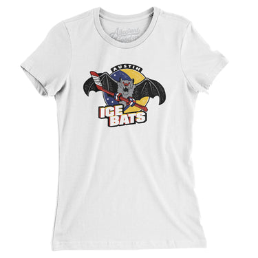 Austin Ice Bats Hockey Women's T-Shirt-Allegiant Goods Co. Vintage Sports Apparel