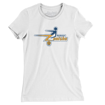 Rochester Zeniths Basketball Women's T-Shirt-Allegiant Goods Co. Vintage Sports Apparel