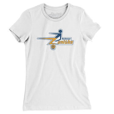 Rochester Zeniths Basketball Women's T-Shirt-Allegiant Goods Co. Vintage Sports Apparel